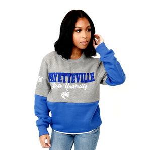 FAYETTEVILLE STATE  | THE GRAD Chenille Unisex Sweatshirt -aja