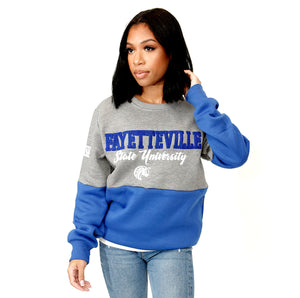 FAYETTEVILLE STATE  | THE GRAD Chenille Unisex Sweatshirt -aja