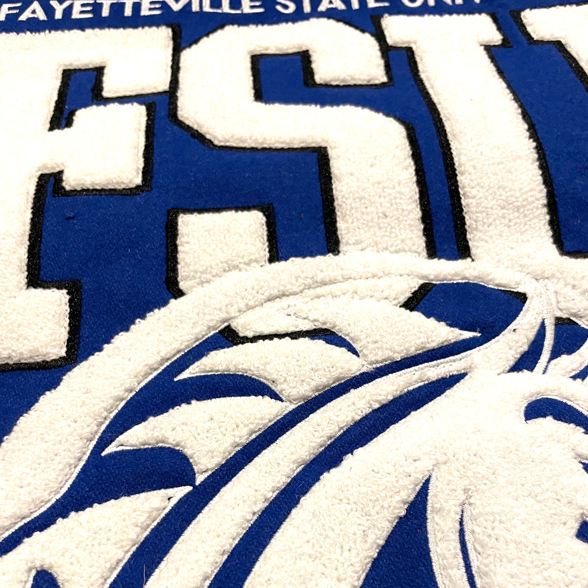 Fayetteville State | VARSITY JACKET ROYAL BLUE UNISEX