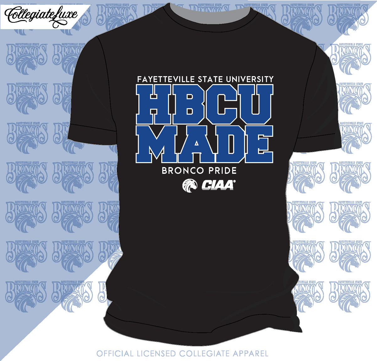 Fayetteville State | HBCU MADE Black unisex tees (Z)