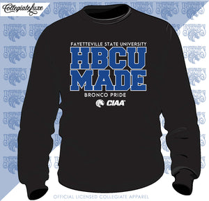 Fayetteville State | HBCU MADE Black unisex Sweatshirt (bre)