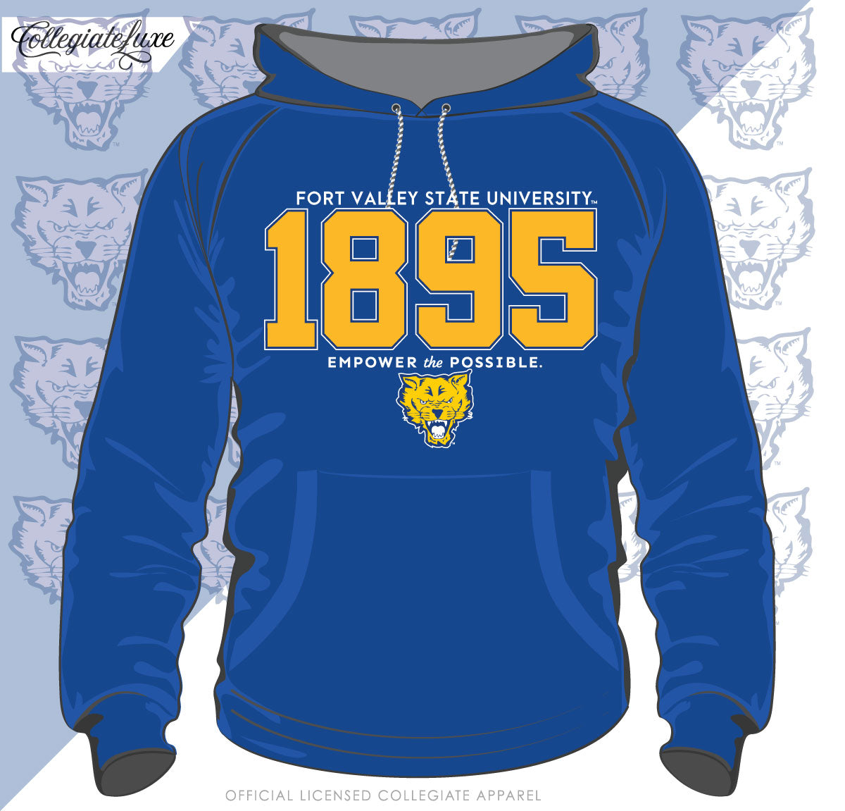 FVSU | EST. 1895 Royal Blue Unisex Hoodie -Z-