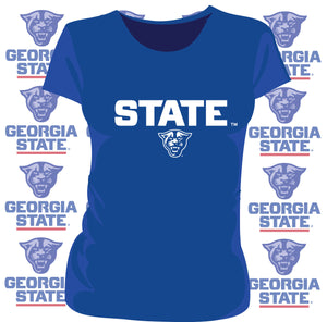 Georgia State |   Royal Blue Ladies Tees