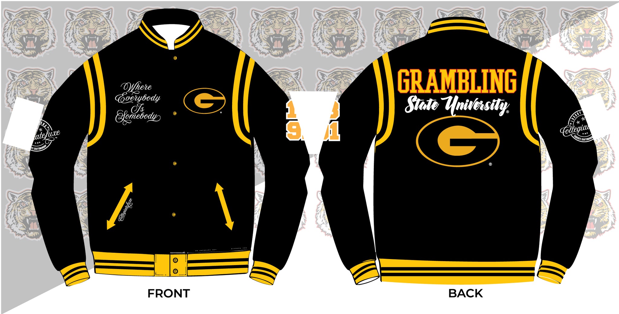 Grambling State || GRAMFAAM VARSITY JACKET UNISEX (K)