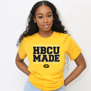 Grambling State | HBCU MADE Gold Ladies Tees (Z)