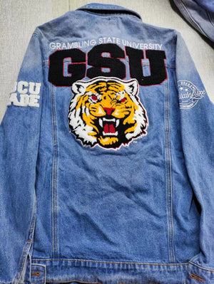 Pre Order ( Ship MAY 15TH ) Grambling State | GRAMFAM DENIM JKT