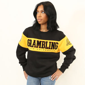 Grambling State | GRAM 2 Tone Chenille Unisex Sweatshirt -aja