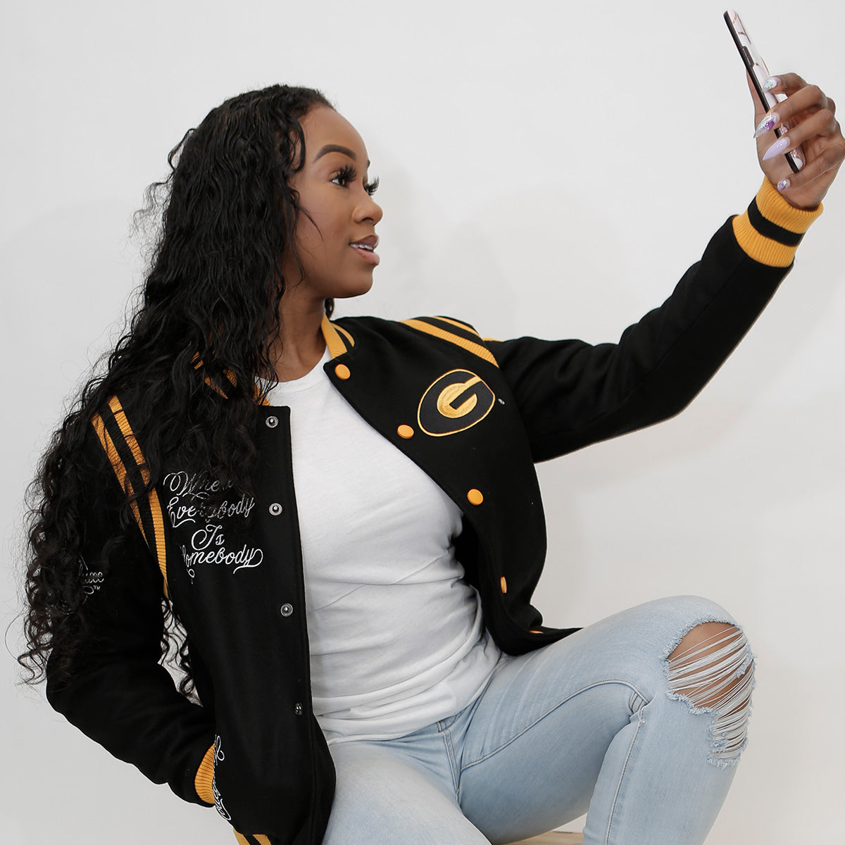 Grambling State || GRAMFAAM VARSITY JACKET UNISEX (K)