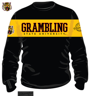 Pre Order ( Ship Feb15) 
Grambling State | GRAM 2 Tone Chenille Unisex Sweatshirt -aja