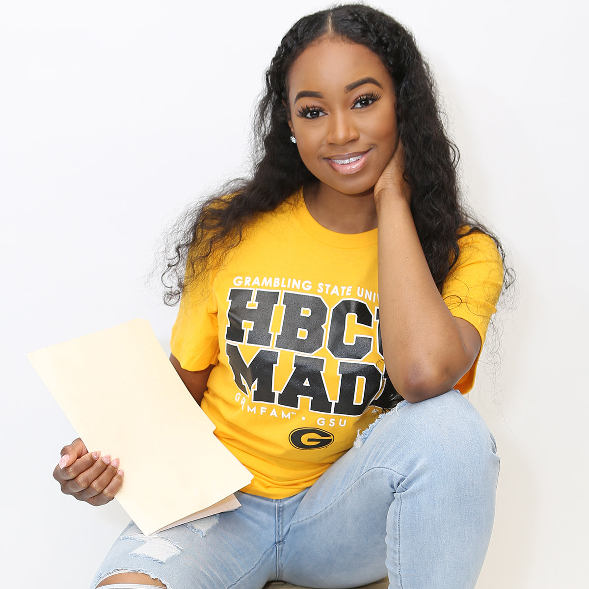 Grambling State | HBCU MADE Gold Unisex Tees (Z)