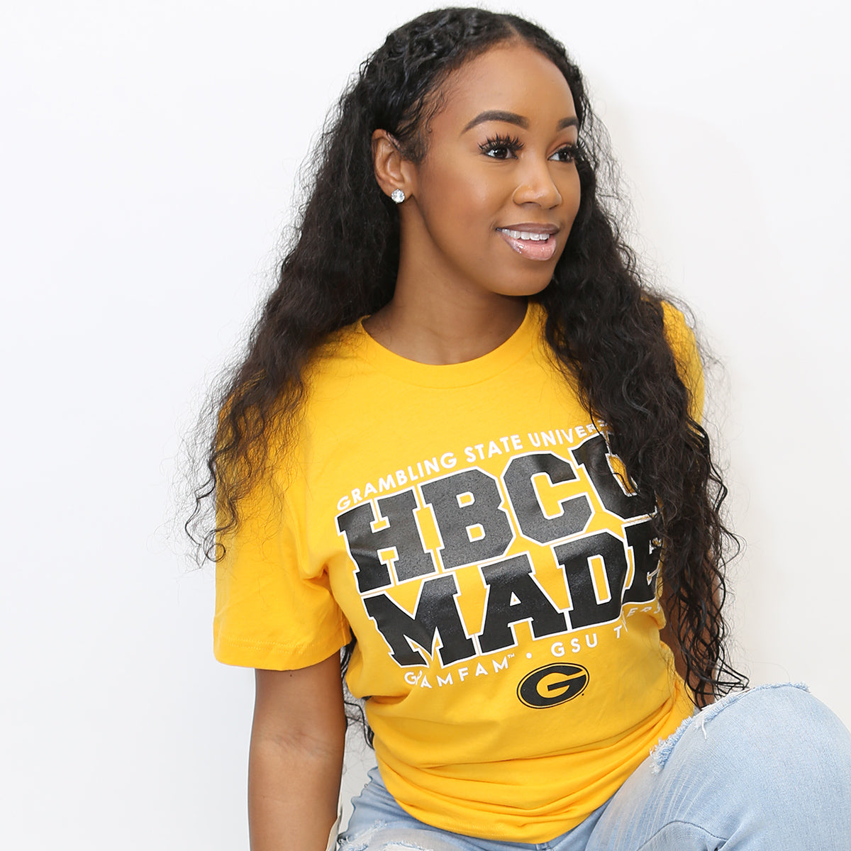 Grambling State | HBCU MADE Gold Unisex Tees (Z)