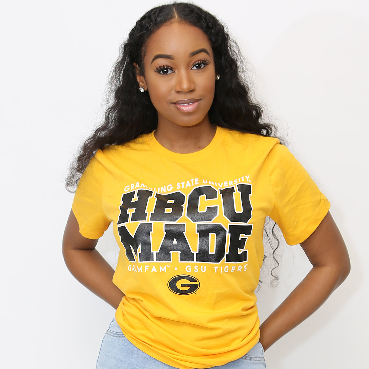 Grambling State | HBCU MADE Gold Unisex Tees (Z)