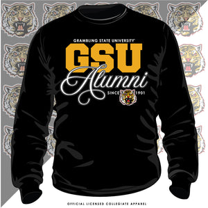 Grambling State | Fancy Alumni Black Unisex Sweatshirt (Z)