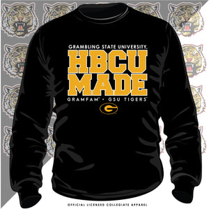Grambling State | HBCU MADE Black Unisex Sweatshirt (Z)
