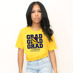 Coppin St. | GRAD Gold Ladies Tees (Z)