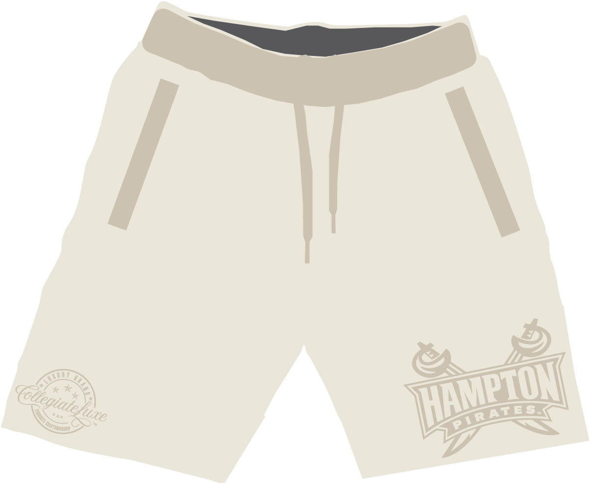 Hampton U | CREAM (Chenille) |  Hoodie / Jogger / GOAT Shorts (a**