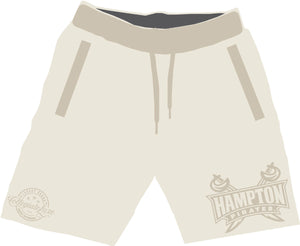 Hampton U | CREAM (Chenille) |  Hoodie / Jogger / GOAT Shorts