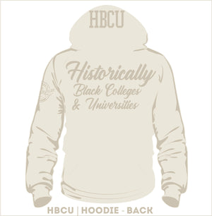 THE HBCU CREAM (Chenille) | G.O.A.T | HOODIE -aja