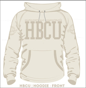 THE HBCU CREAM (Chenille) | G.O.A.T | HOODIE -aja