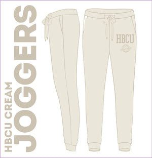 THE HBCU CREAM (Chenille) G.O.A.T | Joggers