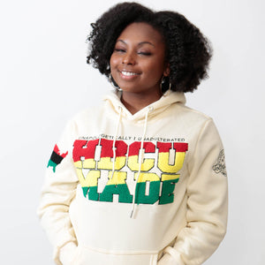 RASTA HBCU MADE | Cream (Chenille) | HOODIE