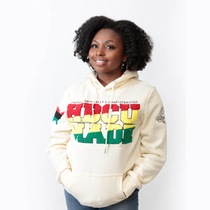 RASTA HBCU MADE | Cream (Chenille) | HOODIE