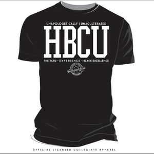 HBCU MADE | BLACK Chenille EMBROIDERY UNISEX TEES