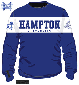 Hampton U | 2 TONE Chenille Unisex Sweatshirt -aja