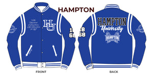 Hampton U | VARSITY JACKET Unisex -aja