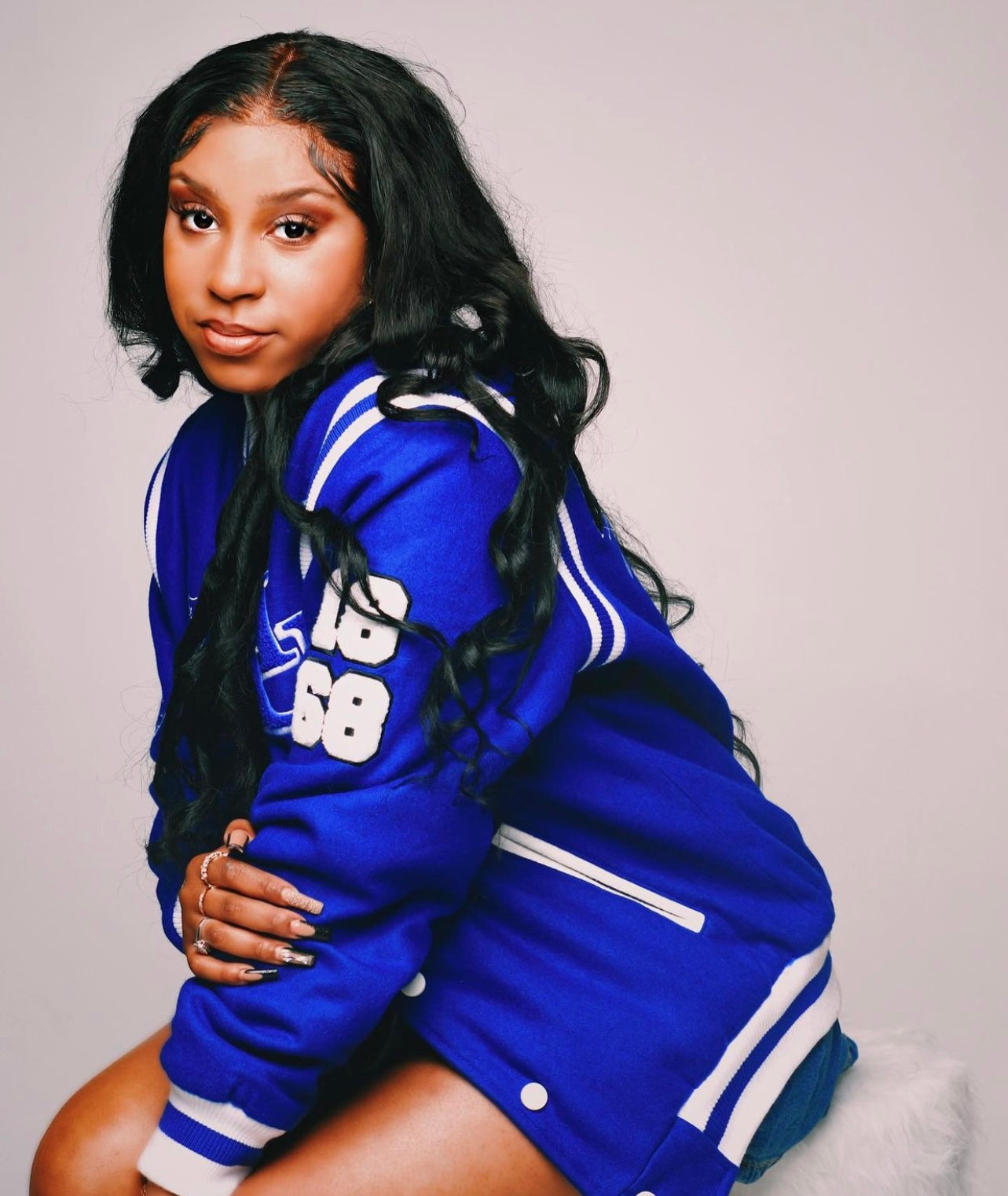 Hampton U | VARSITY JACKET Unisex (a**
