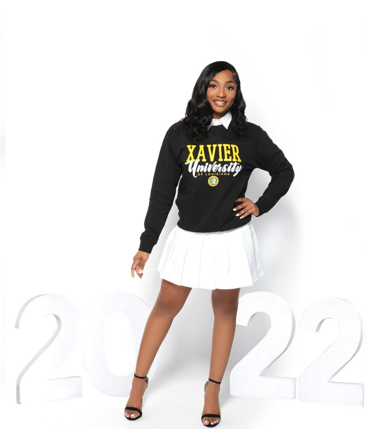 Xavier University | 2020 University  Black Unisex Sweatshirt  (aja)