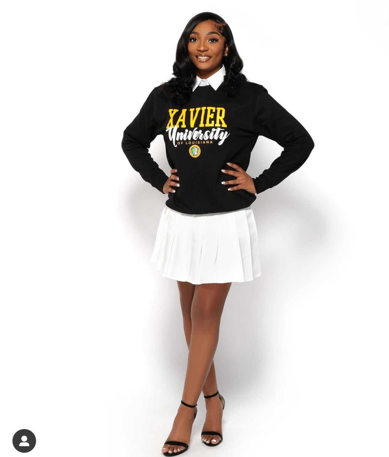 Jacket Makers Xavier University Black Varsity Jacket