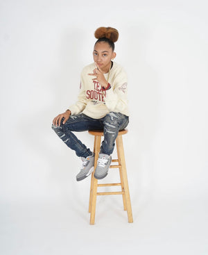 Texas Southern | CREAM Printed | Unisex Sweatshirt