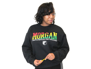 Morgan State | 1892 Rasta Colors Black Unisex Sweatshirt -z-