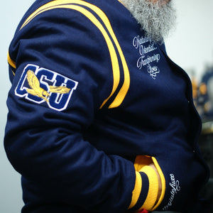 Coppin State VARSITY NAVY JACKET (K)