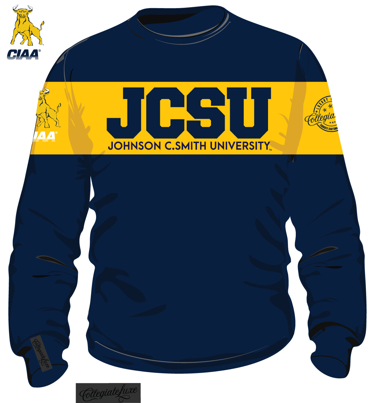JCSU | 2 TONE (Chenille & Embroidery) Unisex Sweatshirt