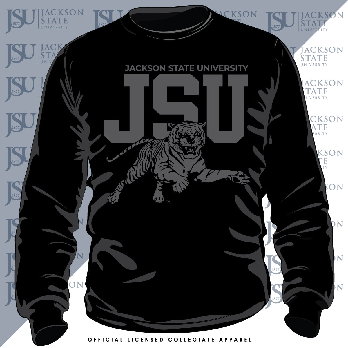 Jackson St. | Celebrating BHM | 3D PUFF INK Unisex Sweatshirt -Z-