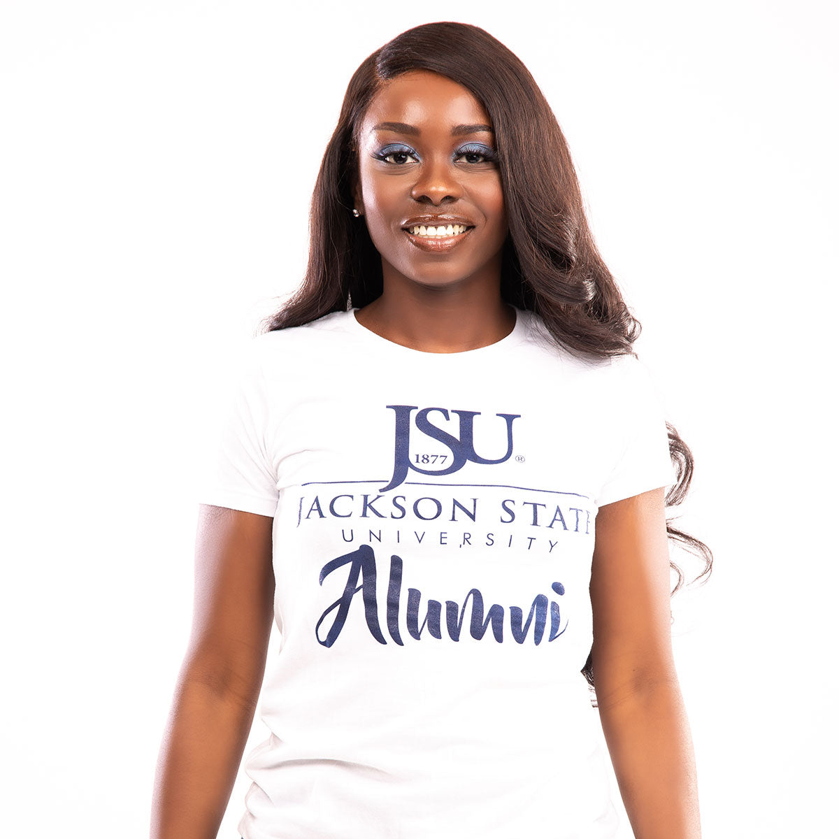 JACKSON ST. | FANCY ALUMNI White Ladies Tees (**)