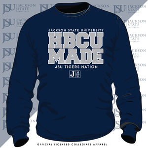 Jackson St. | HBCU MADE Navy Unisex Sweatshirt (z)