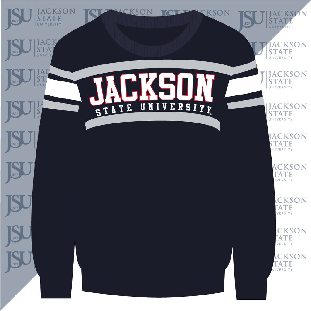 Jsu Pattern Jackson St.| JSU ESSENTIAL Sweater – collegiateluxe
