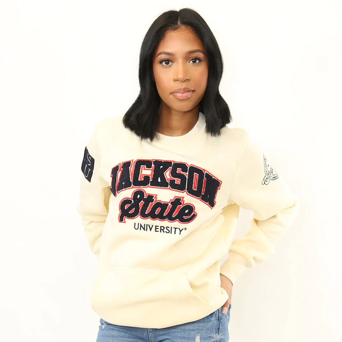 Jackson St. | 2022 CREAM (Chenille) ARCH Unisex Sweatshirt