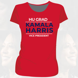 HU GRAD | Vice President | RED Ladies Tees (A)