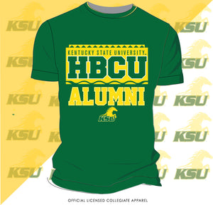 Kentucky State |  90s ALUMNI KELLY GREEN Unisex Tees (Z)