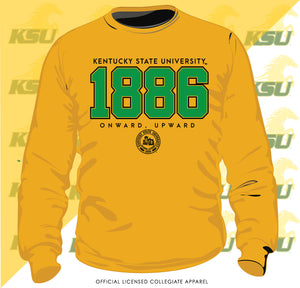 Kentucky State | EST 1886 GOLD Unisex Sweatshirts (Z)