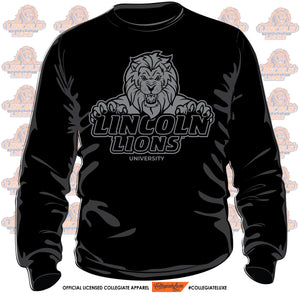 LINCOLN |  BHM 3D PUFF Black Sweatshirt (z)