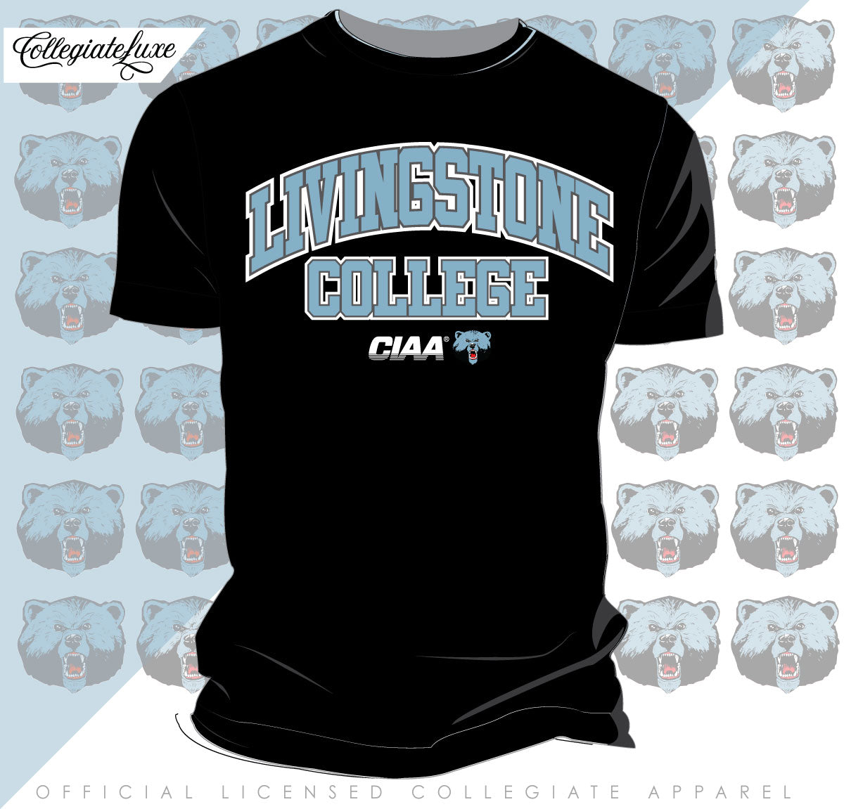 Livingstone | University Arch Black Unisex Tees (DK