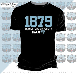 Livingstone | Vintage EST 1867 Black Unisex Tees (Z)