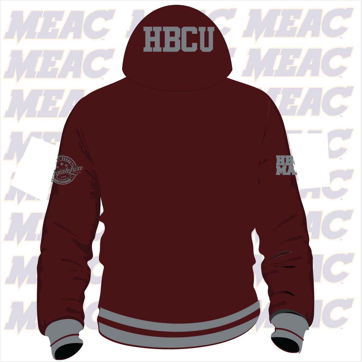 Maryland Eastern Shore | UMES MECA Chenille Unisex Hoodie (a**