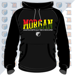 Morgan State | 1892 Rasta Colors Black Unisex Hoodies -Z- (DK)