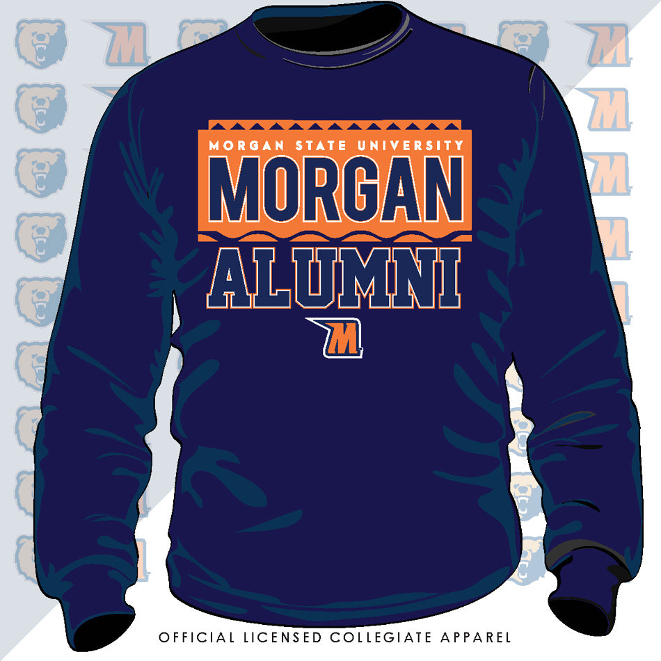 Morgan State | 90s Alumni Navy Unisex Sweatshirt (z)